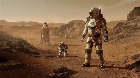 Animation envisioning first human mission to Mars | The martian, Mission to mars, Survival games