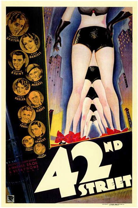 42nd Street Movie Posters From Movie Poster Shop