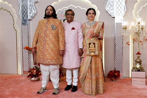 red carpet style   lavish ambani wedding july   reuters