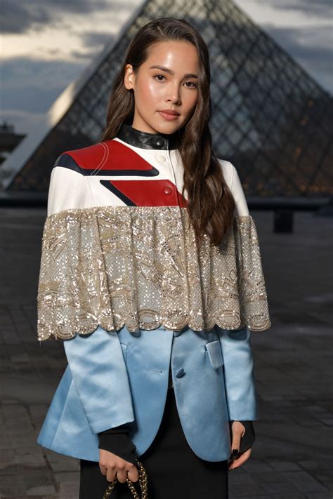URASSAYA SPERBUND at Louis Vuitton Fashion Show in Paris 10/01/2019