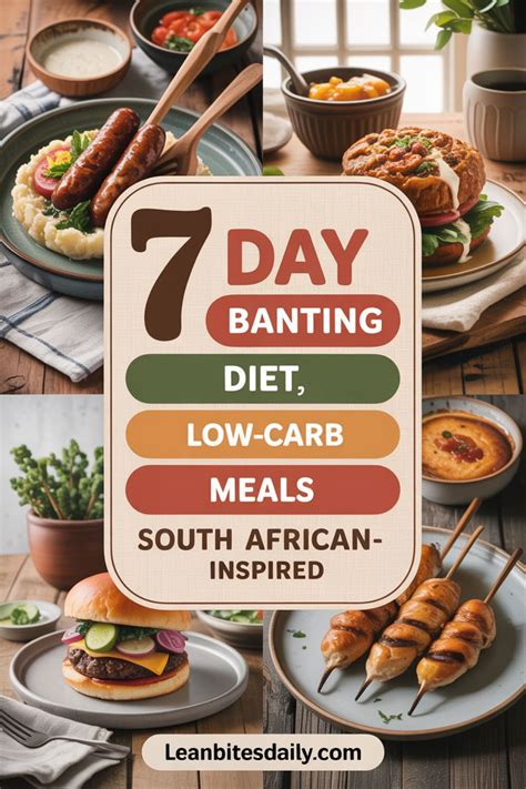 7-Day Banting Diet Plan (Low-Carb South African-Inspired Meals)