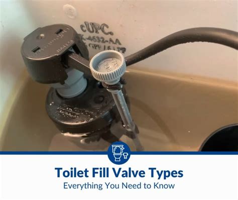 Toilet Fill Valve Types: Everything You Need To Know (2025)