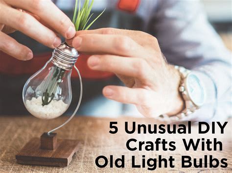 5 Unusual DIY Crafts With Old Light Bulbs — 1000Bulbs Blog