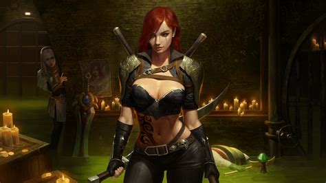 3840x2160 2020 Katarina League Of Legends Game 4k 4K ,HD 4k Wallpapers