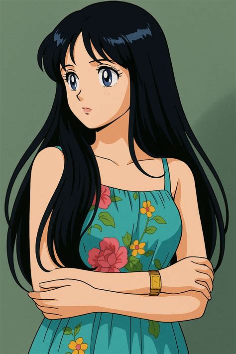 Nico robin ponytail | 90s anime hair, Robin one piece bangs