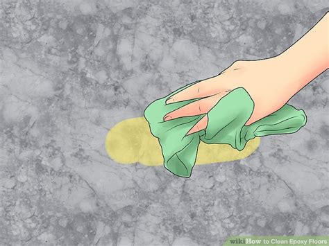 how to clean epoxy