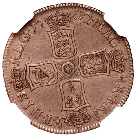 1702 Shilling Vigo NGC XF40 Queen Anne – UK Coinage