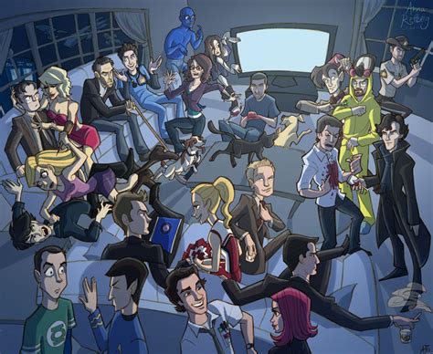 cool stuff guess  tv show character  geeky