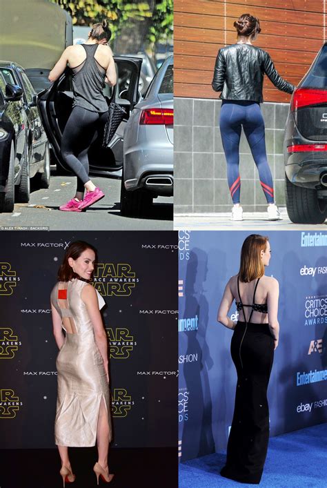 Ass battle: Daisy Ridley vs Emma Stone : r/CelebBattles