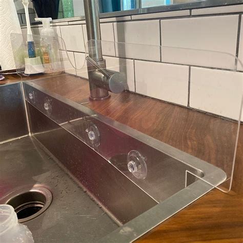 Splash Guard For Kitchen Sink at Mia Stanfield blog