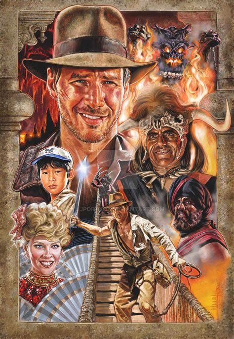 Temple of Doom Poster by jjportnoy on DeviantArt