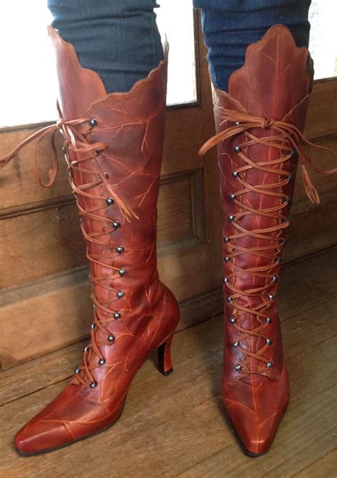 high leaf boots pendragon shoes