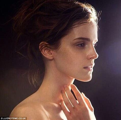 Emma Watson gives a glimpse of her naked ambition in topless new green