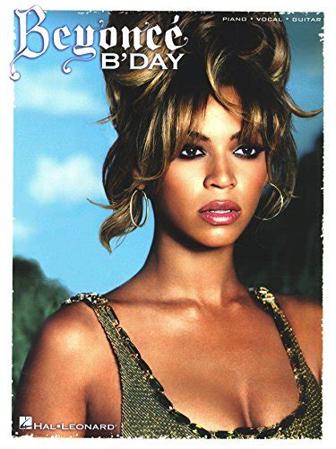 Beyonce - B'day Songbook (Piano/Vocal/guitar) - Kindle edition by ...