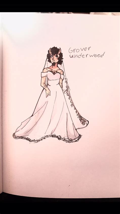 there’s no fanart of grover in a wedding dress. So i took the ...