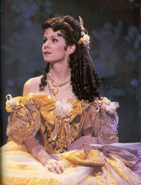 Susan Egan from the 1994 Broadway performance of Beauty and the Beast ...