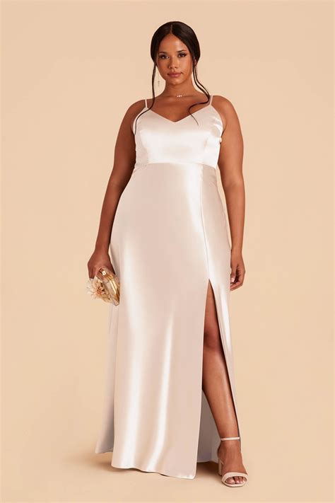 Rose Gold Champagne Bridesmaid Dress