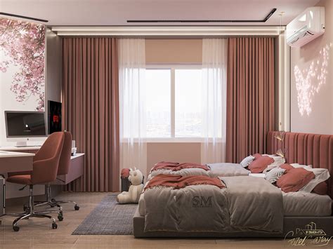 Modern Girls BedRoom :: Behance