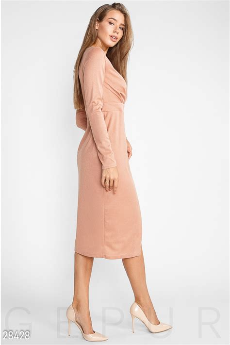 Элегантное платье-миди (№ 28428) ♡ Gepur - women clothes store