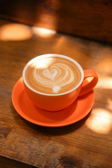 pin  ash rose  aesthetic orange cafe coffee art coffee beans