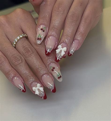 Cherry Chic: 50 Stunning Nail Designs to Sweeten Your Style with Cherry ...