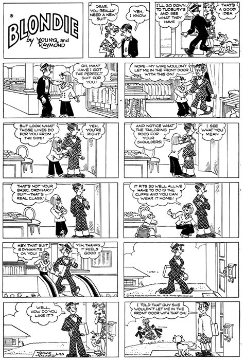 Blondie Comic Strip 1976-06-20 | Comics Kingdom