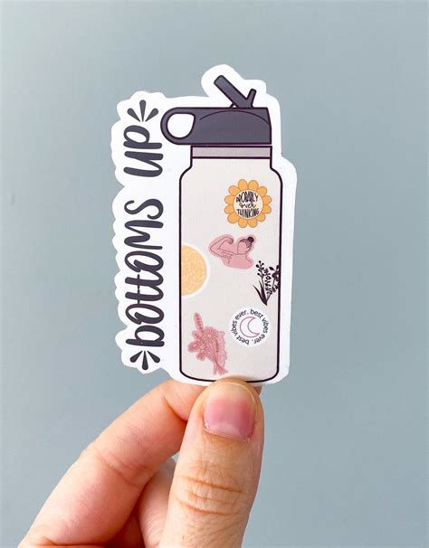 Cute Sticker for Water Bottle Hydroflask Waterproof Hydro | Etsy