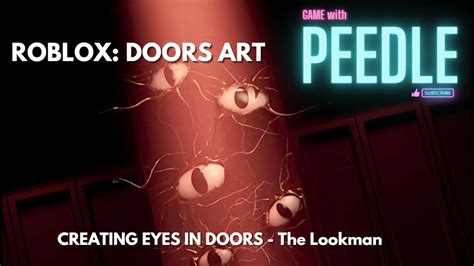 Eyes in Roblox Doors: A Behind-the-Scenes Look at 3D Art Creation - YouTube