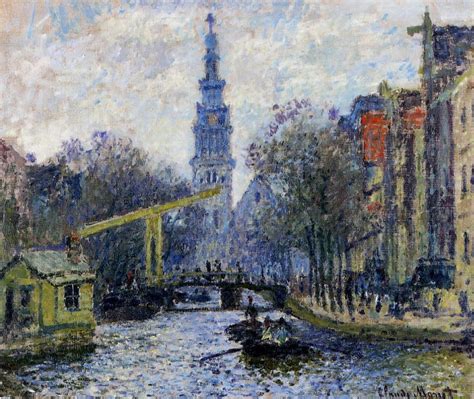 Canal in Amsterdam, 1874 - Claude Monet - WikiArt.org