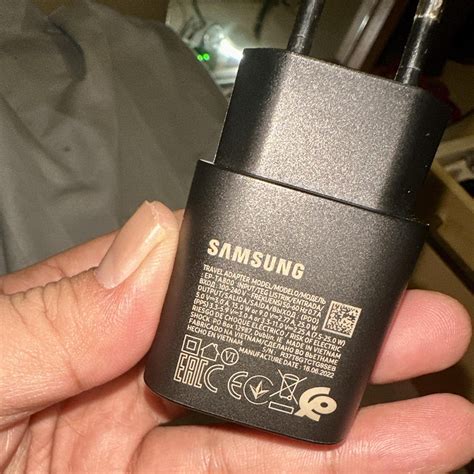 Is this 25w power adapter original? : r/samsunggalaxy