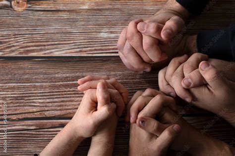 Children Praying Hands Background