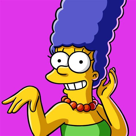 Marge Simpson, Edward Munn (EDM) | Marge simpson, Simpsons drawings