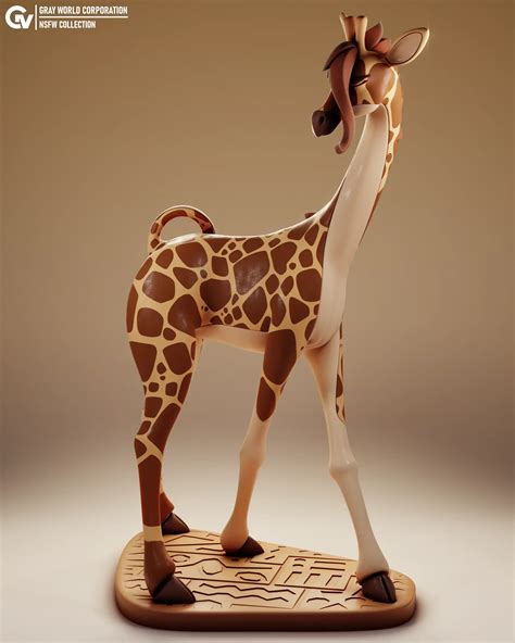 Characters & Creatures STL Download - Feral Giraffe 1 | NSFWby Gray