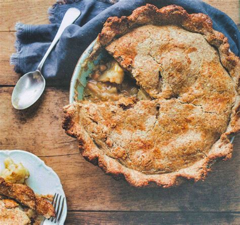 Cauliflower, Leek and Sage Pie from The Savvy Cook - Cooking by the Book