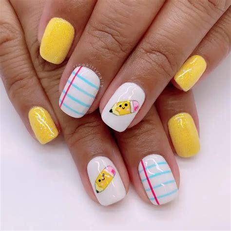 42+ Cutest Back To SCHOOL Nail Ideas (2024) - DrExplains