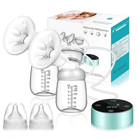 PiAEK Breast Pump, Electric Breastfeeding Pump 3 Modes 10 Levels Dual