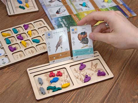 Wingspan Playerboard, Dashboard Compatible With Wingspan Board Game