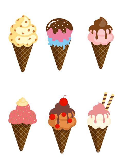 ice cream cone cartoon images
