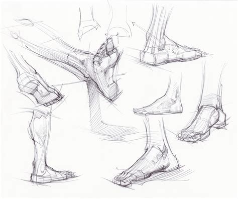 figuredrawing.info news: Feet studies