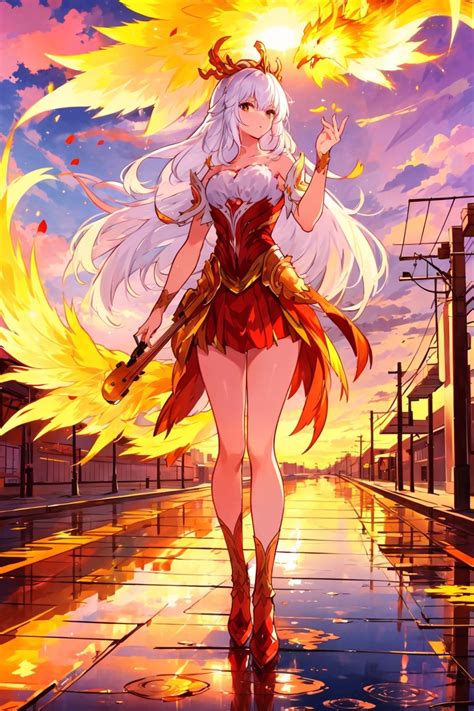 王昭君·凤凰于飞，王者荣耀 丨 King of Glory, Phoenix in Flight. - v1.1 | Stable