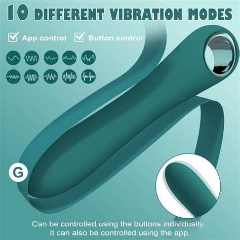 G Spot Dildos Sex Toys- APP Control Vibrating Dildo Vibrator with 10
