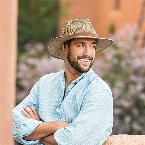 Men's Charleston UPF Fedora Sun Hat - Wallaroo Hat Company