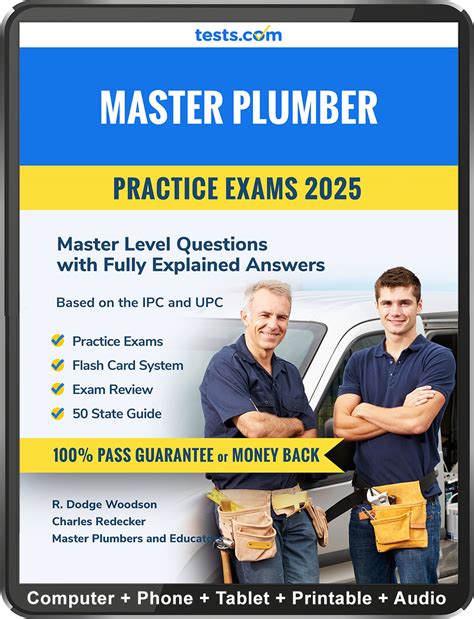 master plumber practice exam test questions
