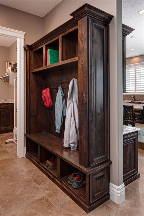 Rustic Built In Cabinets