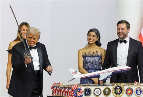 Donald Trump's first dance with Melania as POTUS; JD Vance, Usha