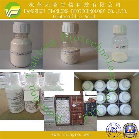 Gibberellic Acid (90%TC, 20%SP, 40%SP, 10%WT, 20%WT, 40%WSG, 4%EC, 6%EC) - Gibberellic Acid and