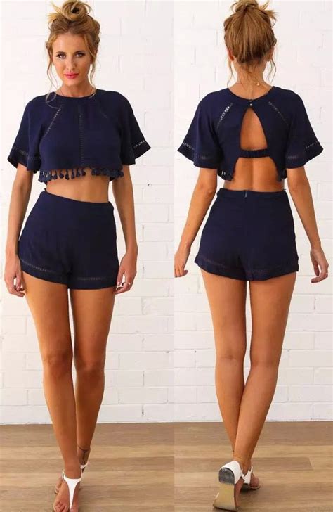 36 best Crop Tops and Shorts images on Pinterest | Crop tops, Short ...