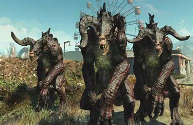 More Deathclaw Variety at Fallout 4 Nexus - Mods and community