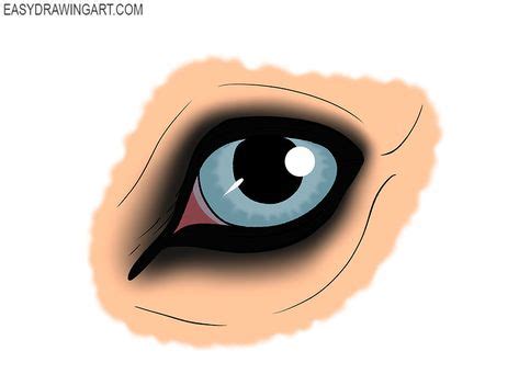 how to draw horse eyes