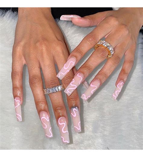 Acrylic Nails Coffin Shape